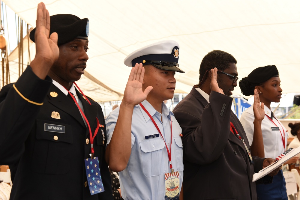 Coast Guardsmen becomes U.S. Citizen