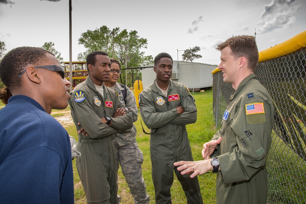 Tuskegee University AFROTC Detachment 015 Orientation Flights by the 23 FTS