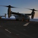 22nd MEU Marines and Wasp Sailors Conduct Flight Operations