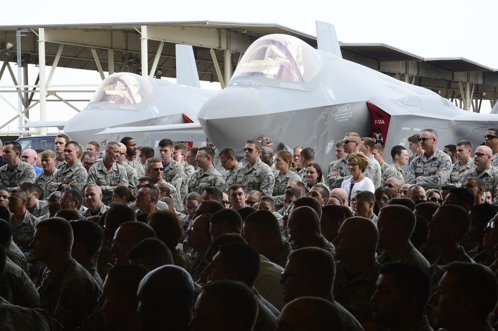 F-35A IOC Ceremony