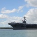 Nimitz-Class Aircraft Carrier USS John C. Stennis Departs Joint Base Pearl Harbor-Hickam Following the Conclusion of RIMPAC 2016