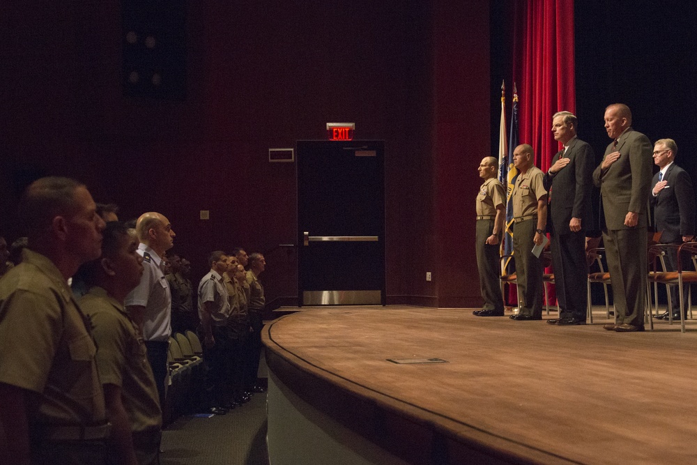 Marine Corps University Convocation