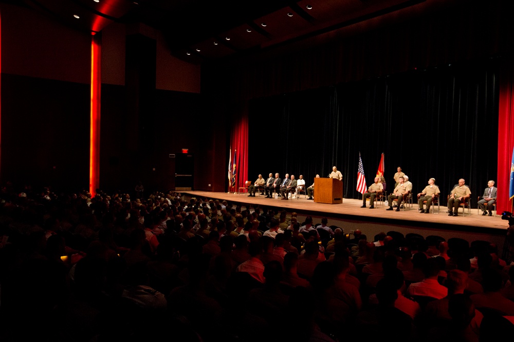 Marine Corps University Convocation