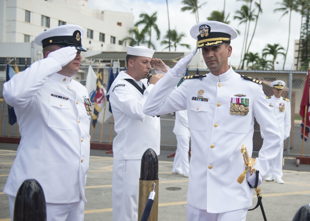 USS Bremerton changes hands