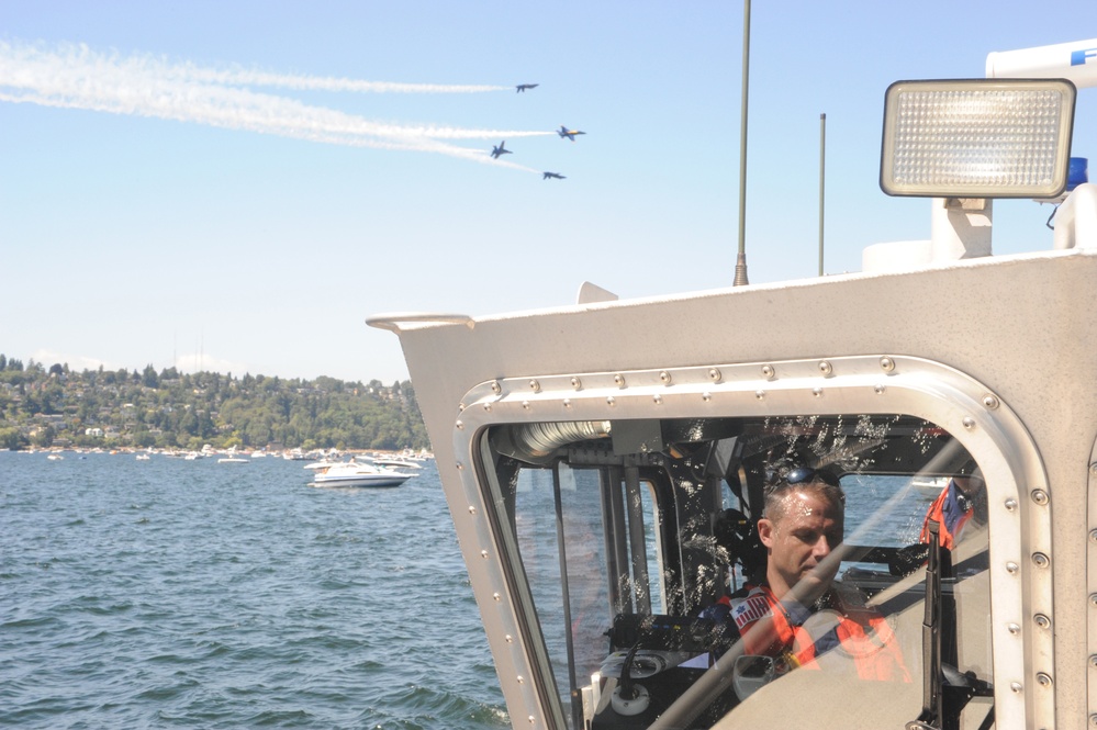 Coast Guard ensures safety during Seafair