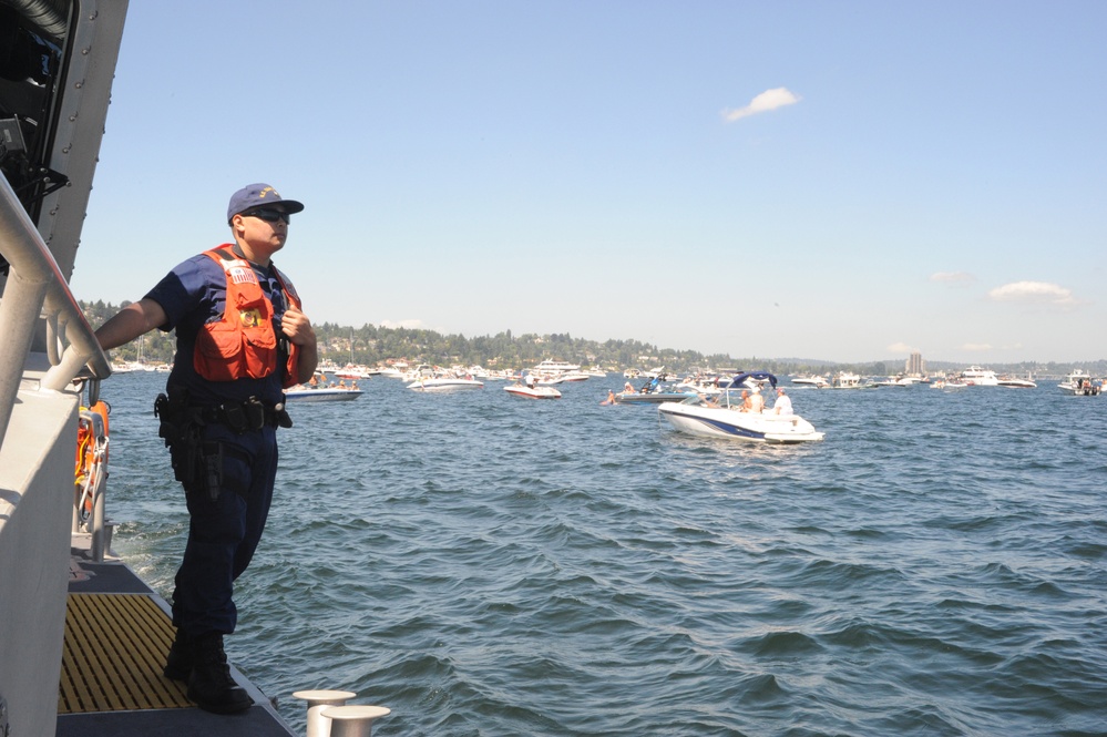 Coast Guard ensures safety during Seafair