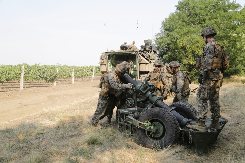 22nd MEU Marines and Ukrainian Marines Conduct Exercise Sea Breeze 2016