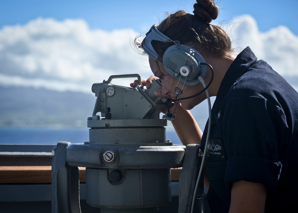 USS Shoup Arrives at Joint Base Pearl Harbor-Hickam During RIMPAC