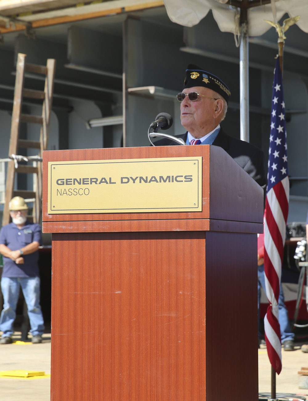 Keel laying ceremony