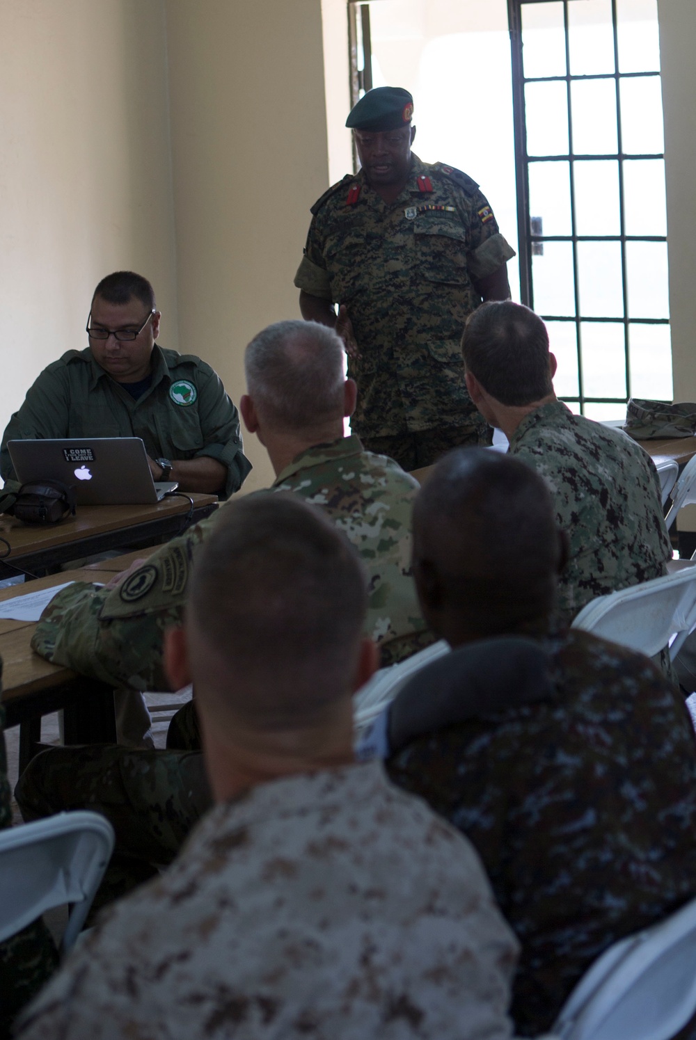 Ugandan soldiers complete U.S. Marine training