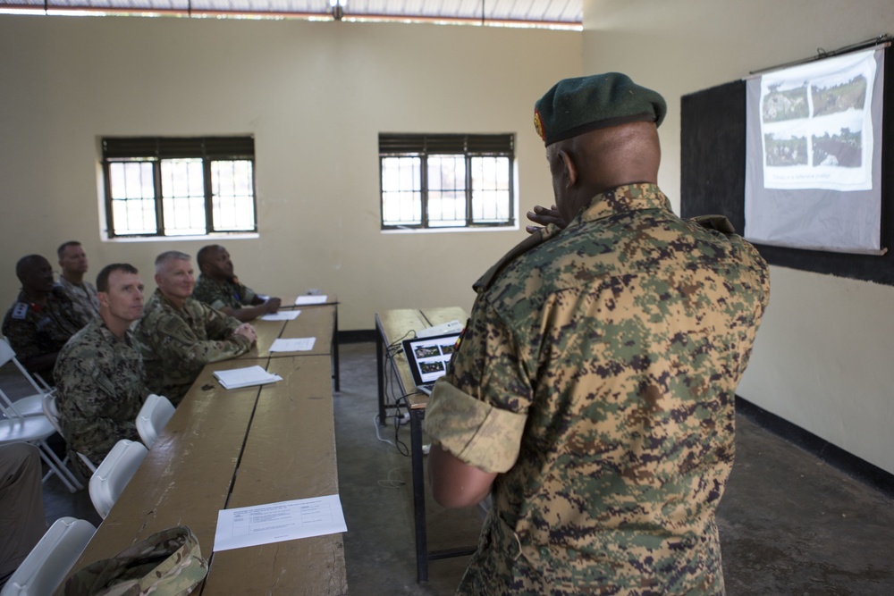 Ugandan soldiers complete U.S. Marine training