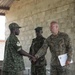 Ugandan soldiers complete U.S. Marine training