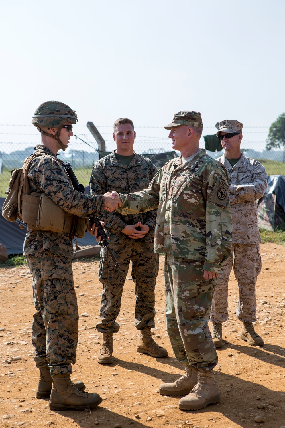 Ugandan soldiers complete U.S. Marine training