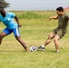 SPMAGTF-CR-AF Marines &amp; UPDF participate in a friendly soccer match