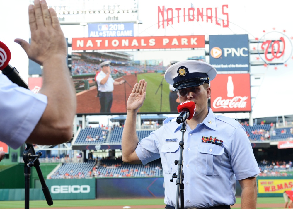 DVIDS - Images - Navy Day at Nationals Park [Image 1 of 12]