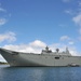 Royal Australian Navy Canberra Class Amphibious Ship HMAS Canberra (L02) Departs Joint Base Pearl Harbor-Hickam Following the Conclusion of RIMPAC 2016