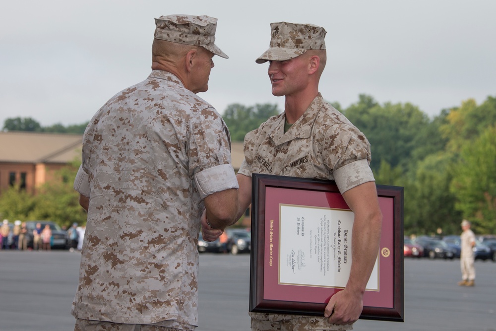 OCS Graduation Ceremony