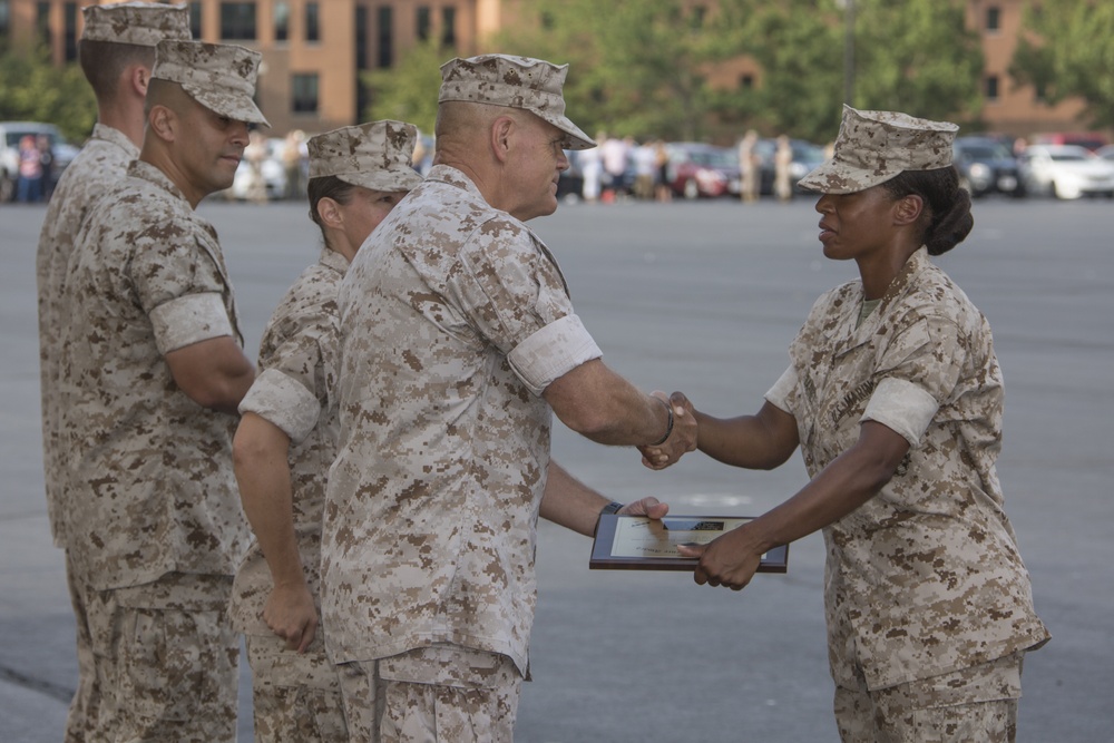 OCS Graduation Ceremony