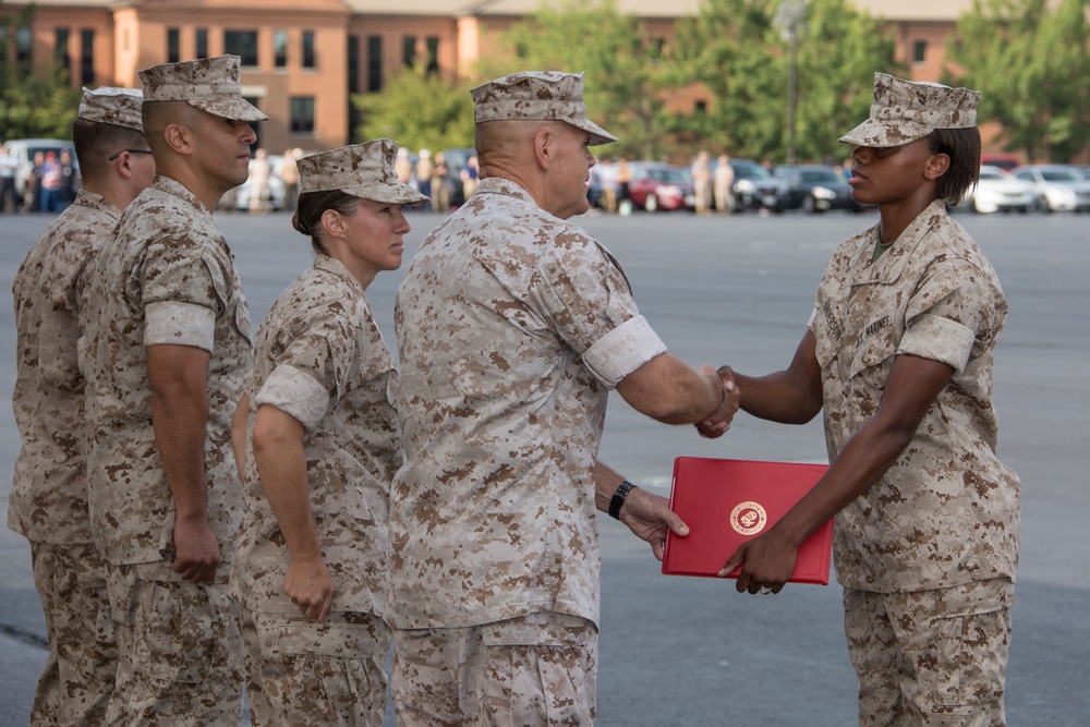 OCS Graduation Ceremony