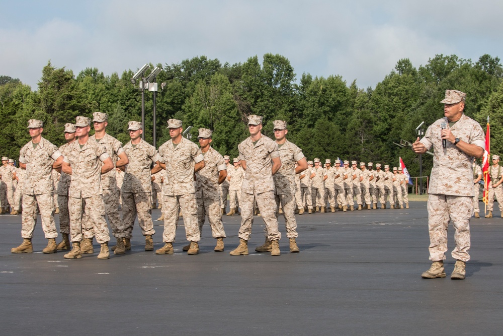 OCS Graduation Ceremony