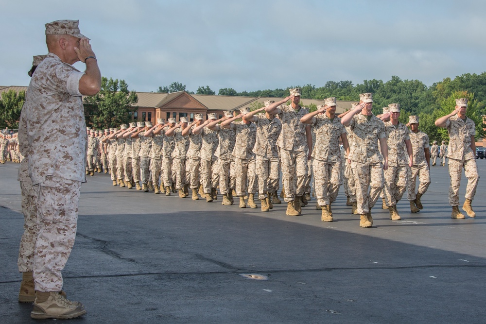 OCS Graduation Ceremony