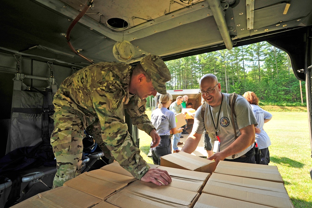 Joint Domestic Operations Exercise in New Hampshire