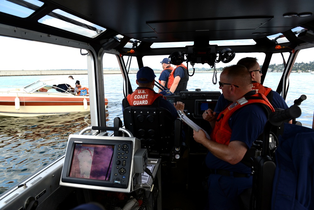 Coast Guard conducts safety patrols during 67th annual Seafair