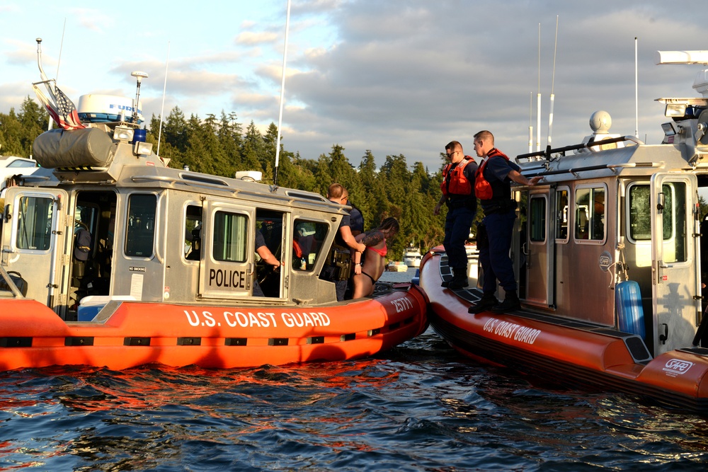 Coast Guard conducts safety patrols during 67th annual Seafair