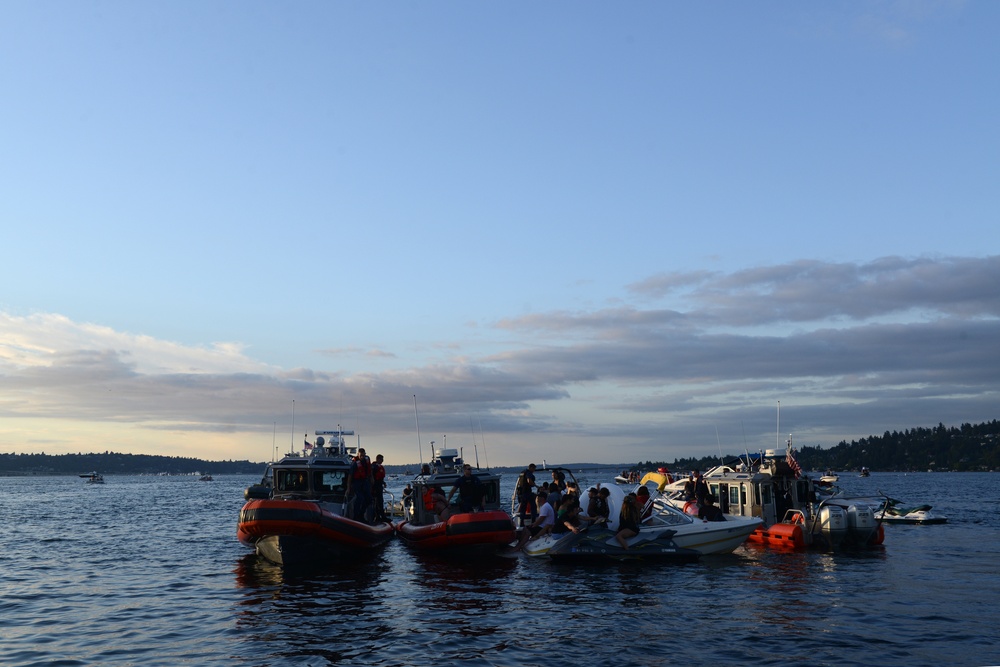 Coast Guard conducts safety patrols during 67th annual Seafair