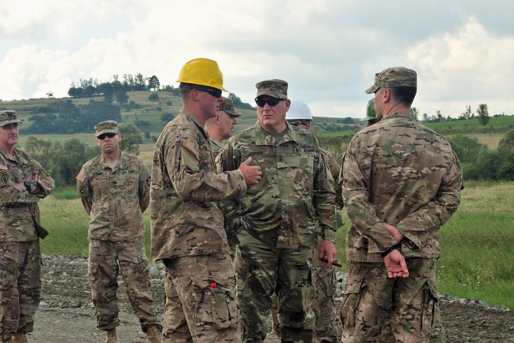Deputy Command General of U.S. Army Reserve Component Tours Operation Resolute Castle