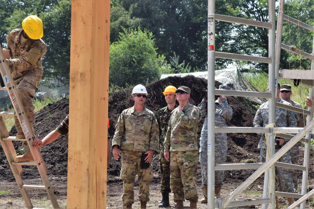 Lieutenant General Timothy Kadavy visits Tennessee, Alabama Army National Guard in Romania