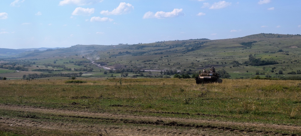 Lieutenant General Timothy Kadavy visits Tennessee, Alabama Army National Guard in Romania