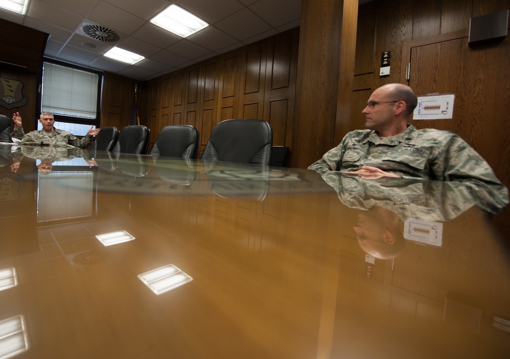 Being a commander: 435th AGOW IG briefs new CC's