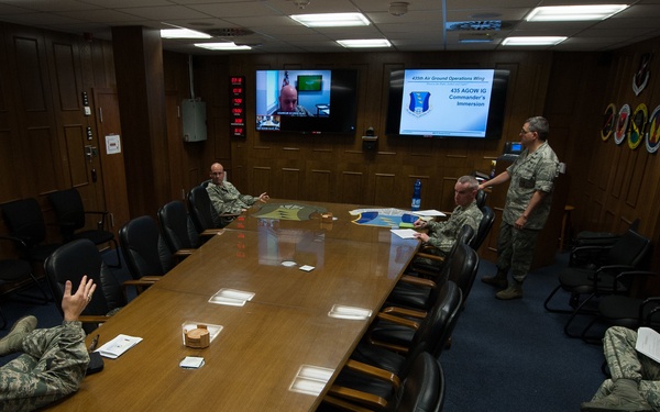 Being a commander: 435th AGOW IG briefs new CC's