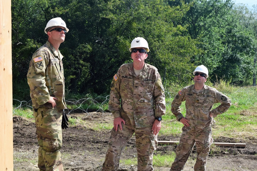 Col. Brantley Surveys Progress of Alabama Army National Guard in Romania