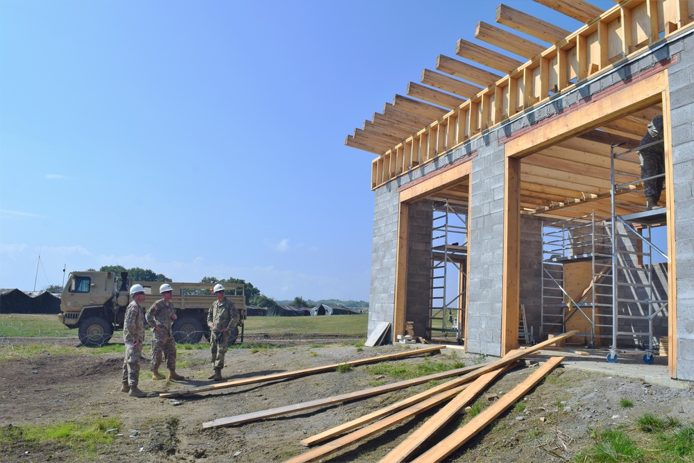 Col. Brantley Surveys Progress of Alabama Army National Guard in Romania