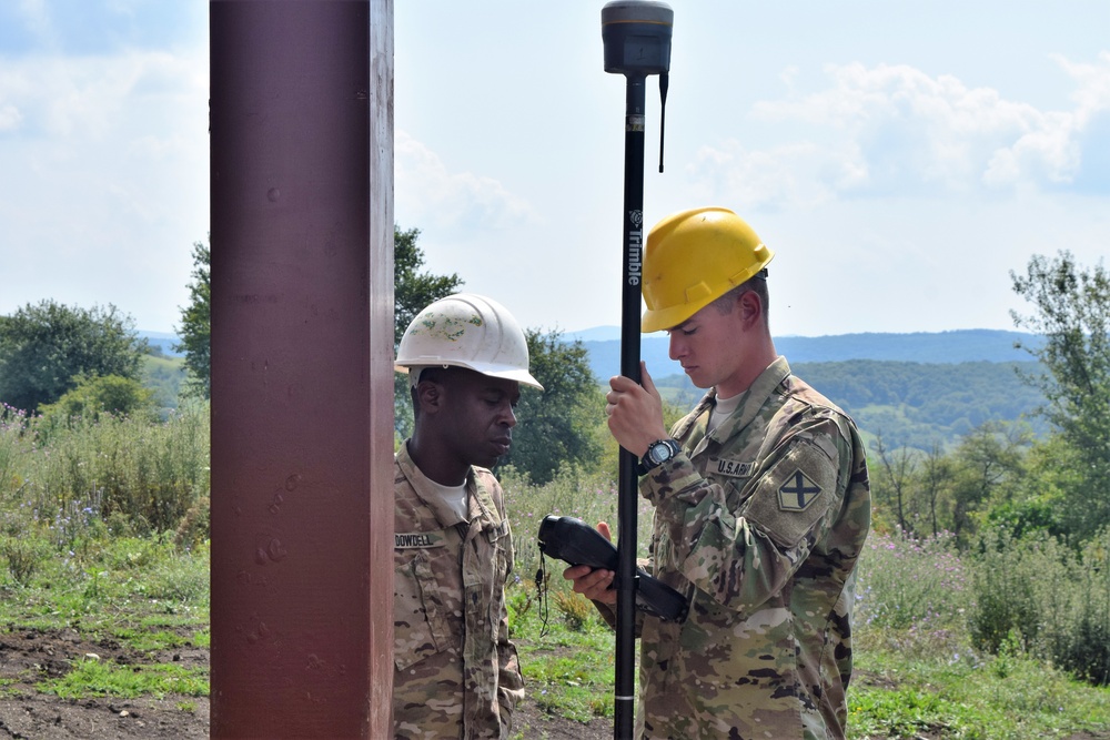 Col. Brantley Surveys Progress of Alabama Army National Guard in Romania