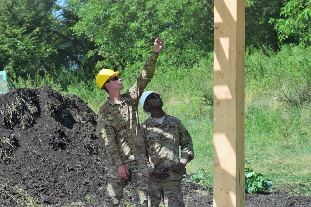 Col. Brantley Surveys Progress of Alabama Army National Guard in Romania