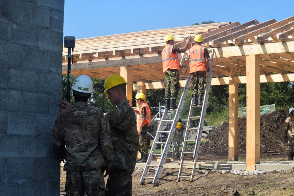 Col. Brantley Surveys Progress of Alabama Army National Guard in Romania