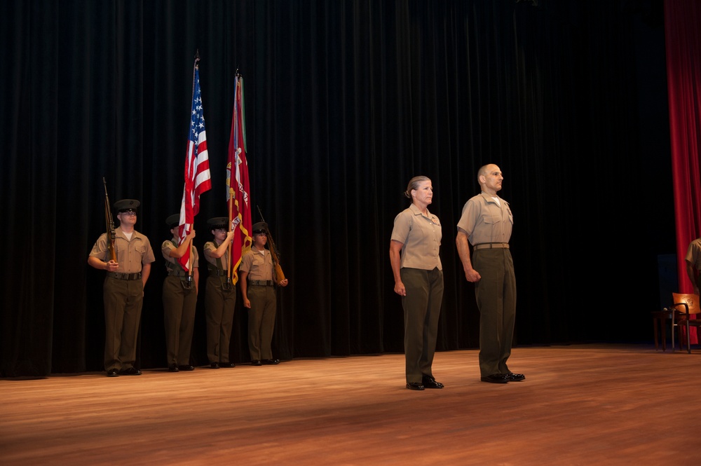 Marine Corps University Change of Command