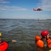 Airmen perform water survival
