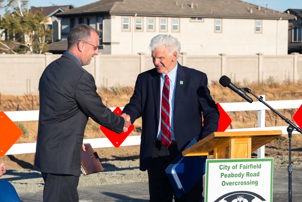 Peabody Road Reopening Ceremony