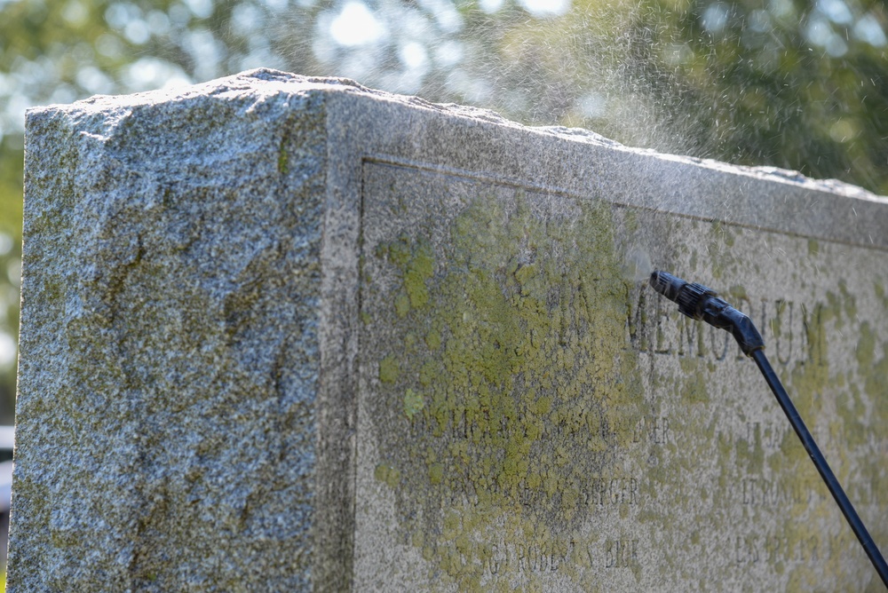 U.S. Navy VC-4 memorial marker restoration