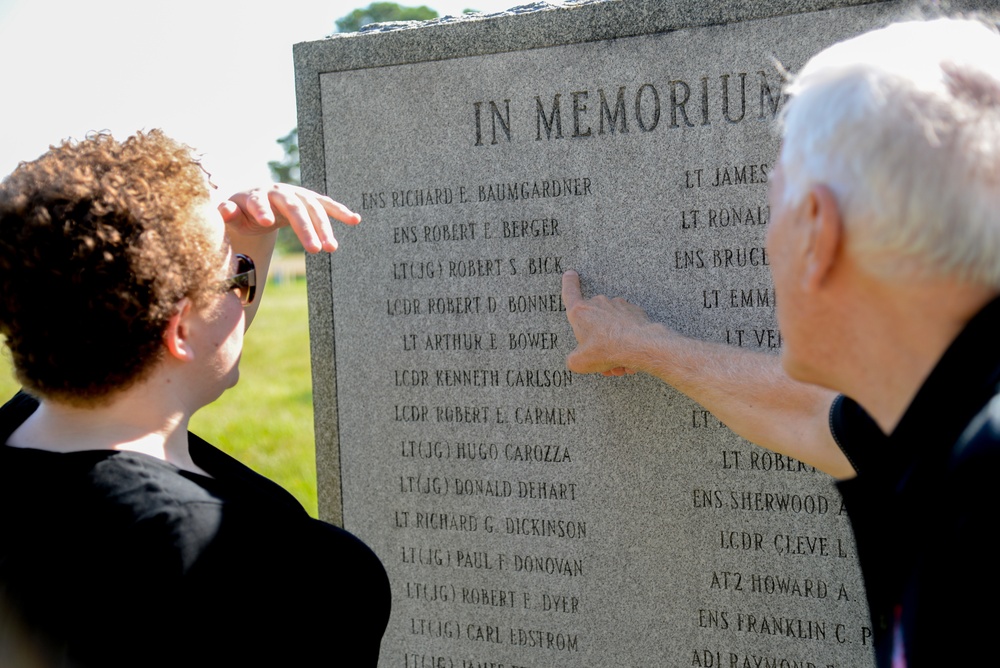 U.S. Navy VC-4 memorial marker restoration