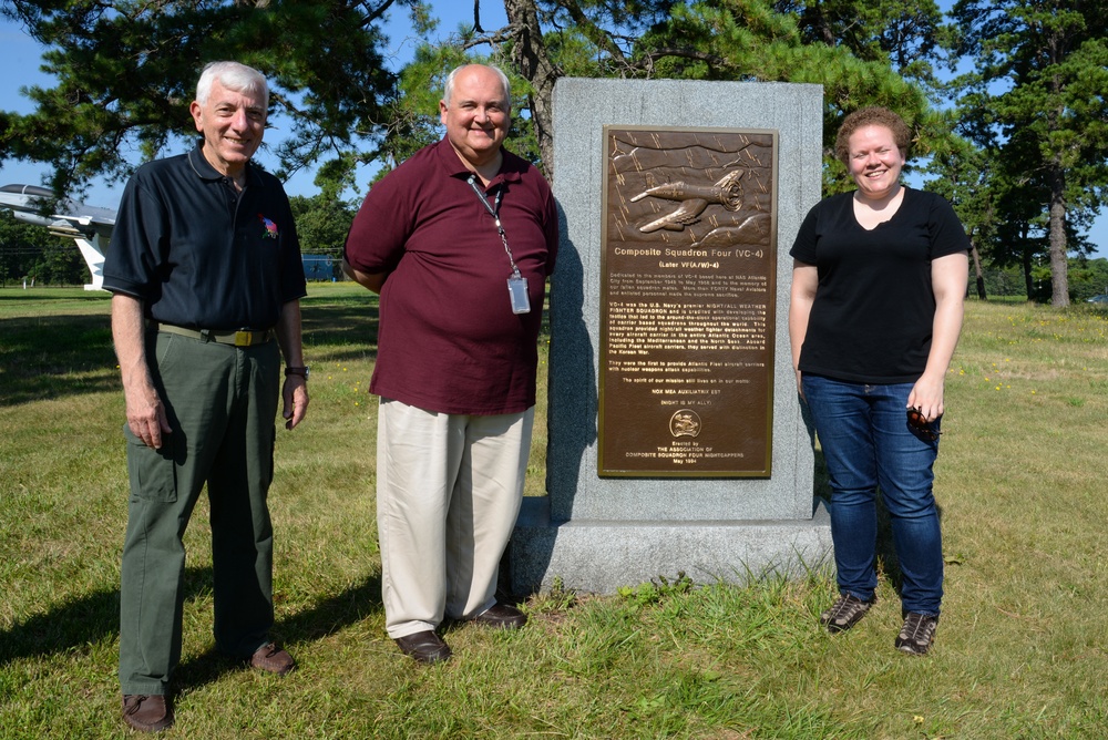 U.S. Navy VC-4 memorial marker restoration