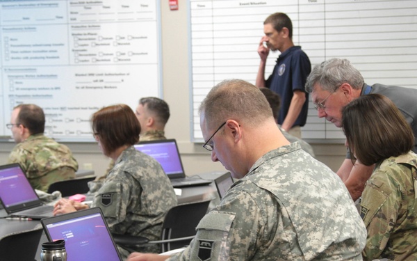 TF-76 conducts a Staff Exercise