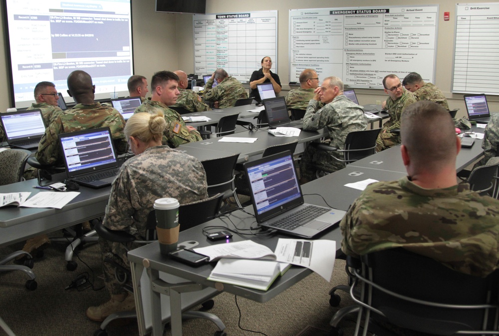 TF-76 conducts a Staff Exercise