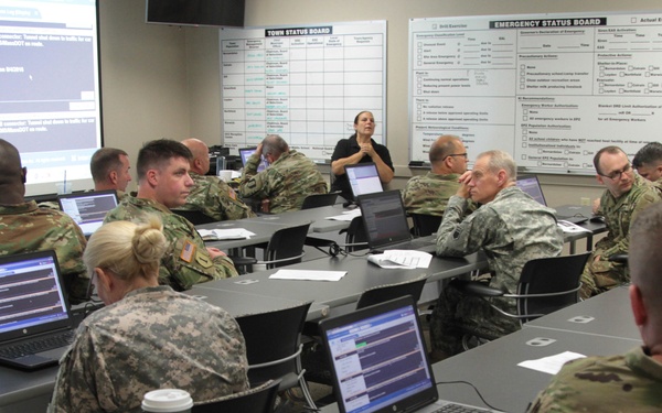 TF-76 conducts a Staff Exercise