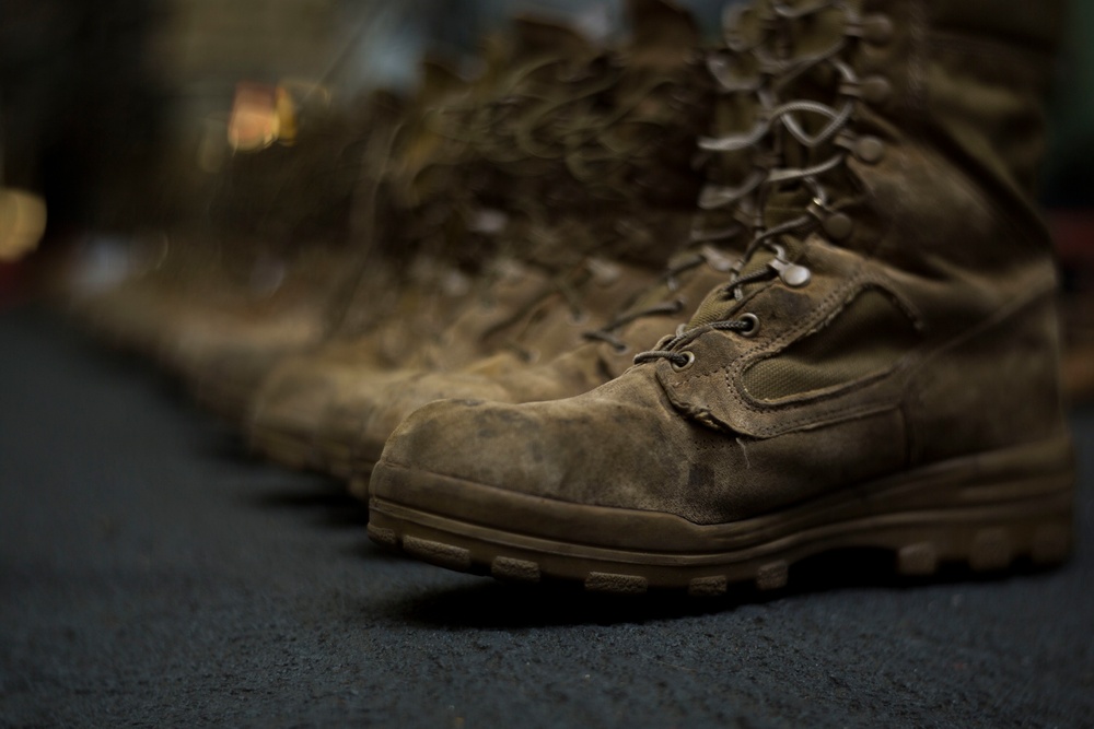 22nd MEU Marines Conduct Marine Corps Martial Arts Instructor Course