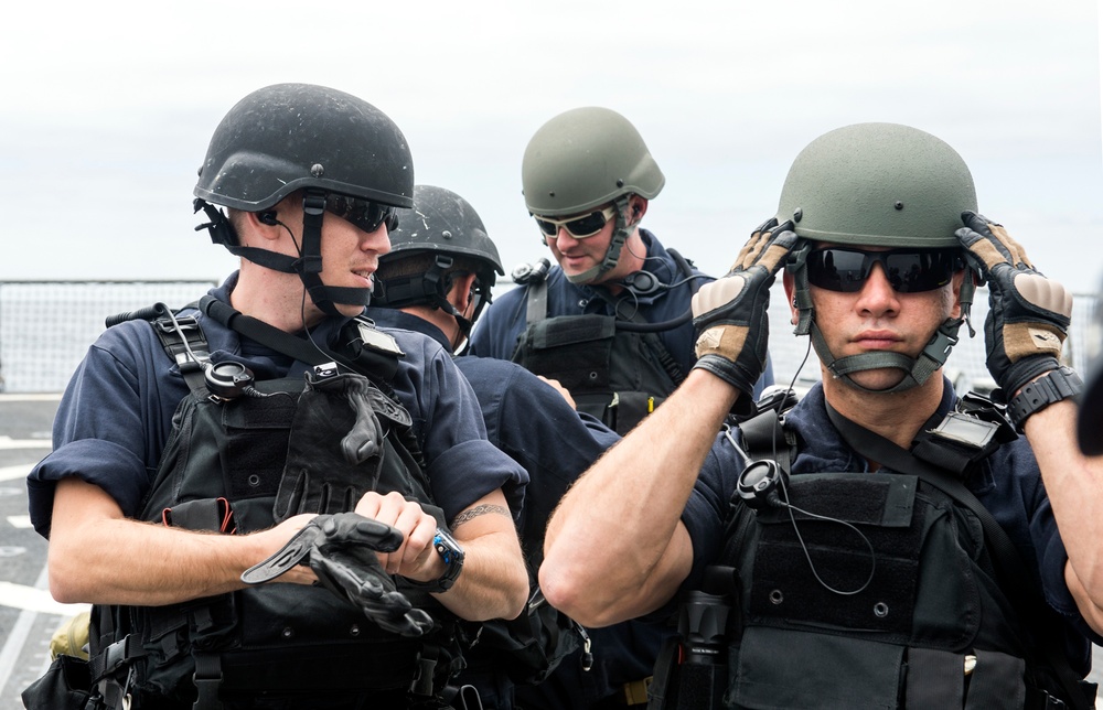 Visit, Board, Search and Seizure (VBSS) training evolution